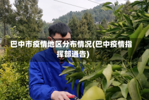 巴中市疫情地区分布情况(巴中疫情指挥部通告)