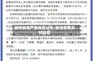 滁州疫情严重地区分布/滁州疫情实时动态