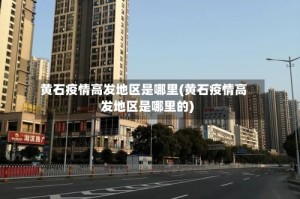 黄石疫情高发地区是哪里(黄石疫情高发地区是哪里的)