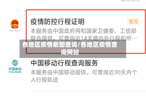 各地区疫情截图查询/各地区疫情查询网站