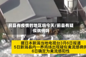 蓟县有疫情的地区吗今天/蓟县有疑似病例吗