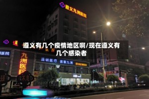 遵义有几个疫情地区啊/现在遵义有几个感染者