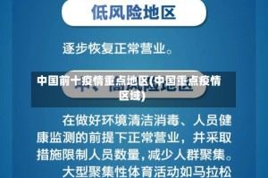 中国前十疫情重点地区(中国重点疫情区域)