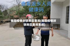 衡阳疫情封锁地区查询(衡阳疫情封锁地区查询系统)
