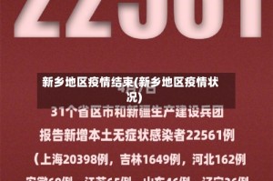 新乡地区疫情结束(新乡地区疫情状况)