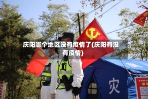 庆阳哪个地区没有疫情了(庆阳有没有疫情)