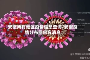 安徽所有地区疫情信息查询/安徽疫情分布图官方消息