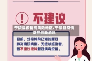 宁陵县疫情高风险地区/宁陵县疫情防控最新消息