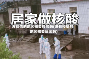 没疫情的地区需要核酸吗(没有疫情的地区需要隔离吗)