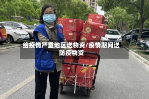 给疫情严重地区送物资/疫情期间送防疫物资