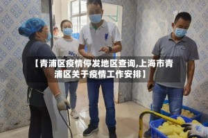 【青浦区疫情停发地区查询,上海市青浦区关于疫情工作安排】