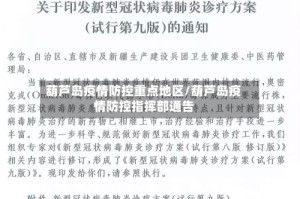 葫芦岛疫情防控重点地区/葫芦岛疫情防控指挥部通告