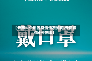【云南六个地区疫情情况如何,云南疫情6例在哪】