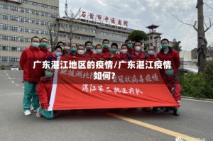 广东湛江地区的疫情/广东湛江疫情如何?