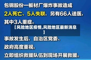 【风险地区疫情,风险地区最新消息】
