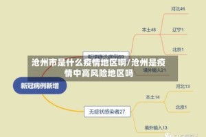 沧州市是什么疫情地区啊/沧州是疫情中高风险地区吗