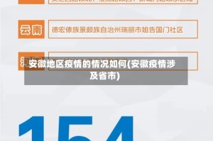 安徽地区疫情的情况如何(安徽疫情涉及省市)