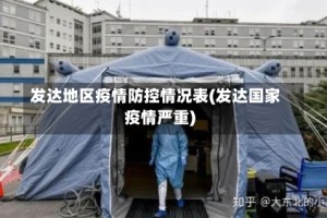 发达地区疫情防控情况表(发达国家疫情严重)