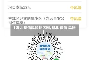 【湖北疫情风险地区图,湖北 疫情 风险】