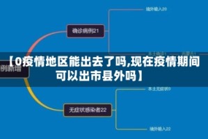 【0疫情地区能出去了吗,现在疫情期间可以出市县外吗】