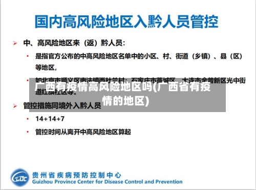 广西有疫情高风险地区吗(广西省有疫情的地区)-第1张图片