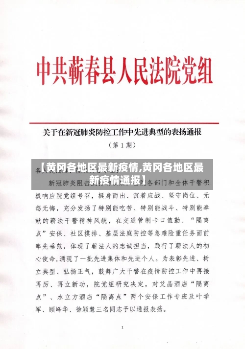 【黄冈各地区最新疫情,黄冈各地区最新疫情通报】-第3张图片