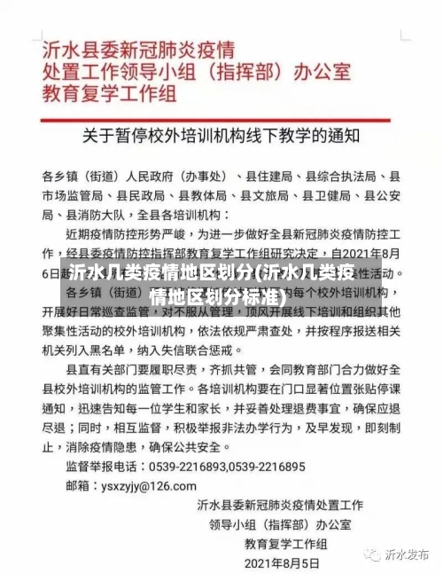 沂水几类疫情地区划分(沂水几类疫情地区划分标准)-第1张图片
