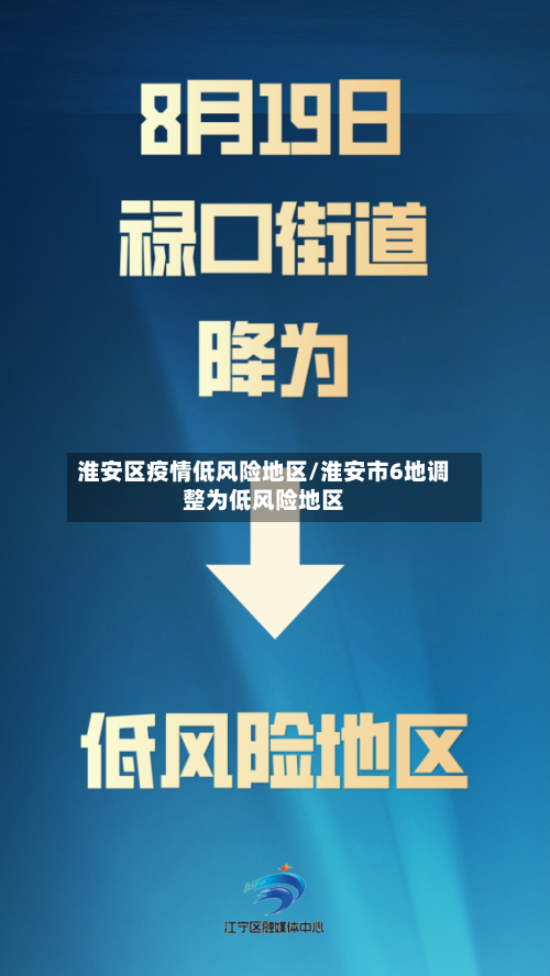 淮安区疫情低风险地区/淮安市6地调整为低风险地区-第1张图片