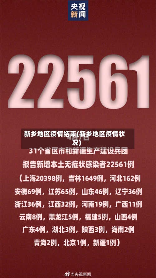 新乡地区疫情结束(新乡地区疫情状况)-第1张图片