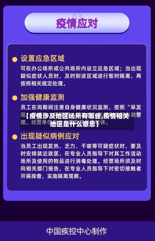 【疫情涉及地区场所有哪些,疫情相关地区是什么意思】-第3张图片