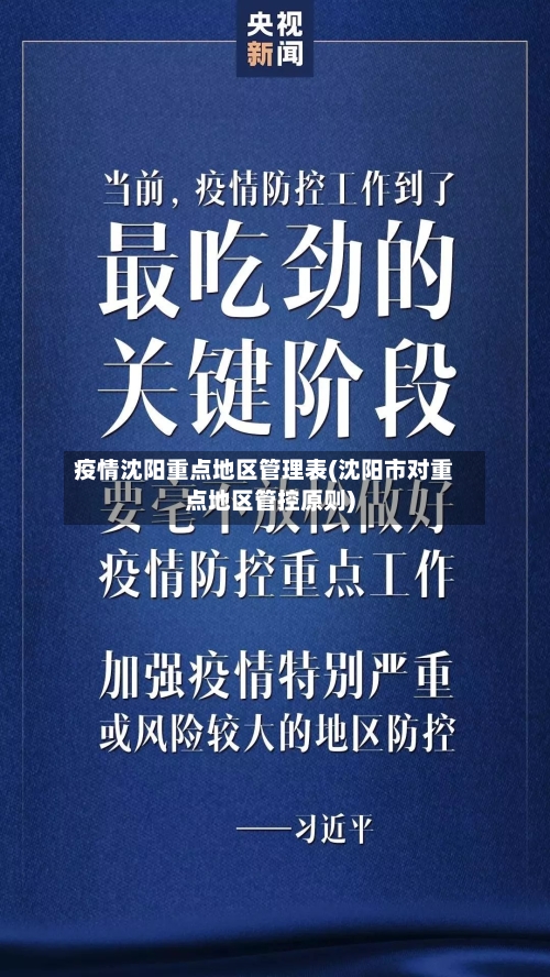 疫情沈阳重点地区管理表(沈阳市对重点地区管控原则)-第2张图片