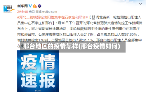 邢台地区的疫情怎样(邢台疫情如何)-第3张图片
