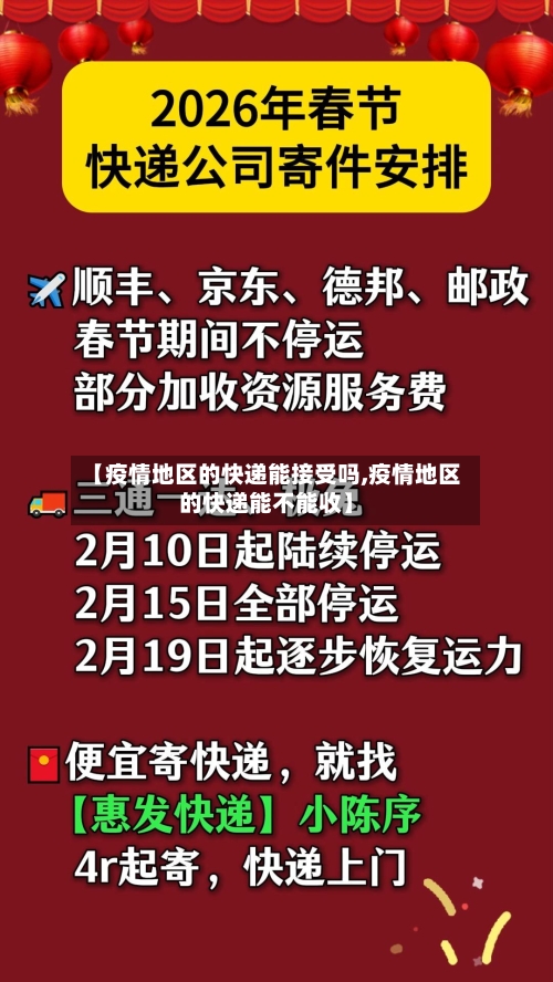 【疫情地区的快递能接受吗,疫情地区的快递能不能收】-第1张图片