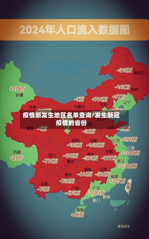 疫情新发生地区名单查询/发生新冠疫情的省份-第1张图片
