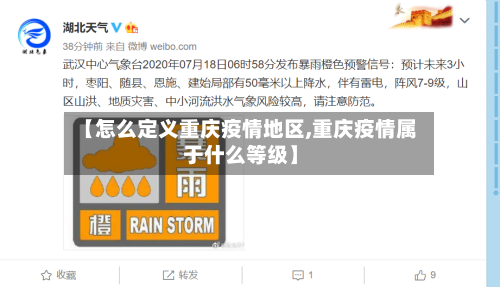 【怎么定义重庆疫情地区,重庆疫情属于什么等级】-第1张图片