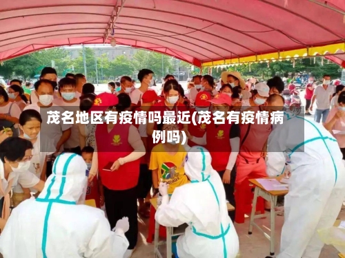 茂名地区有疫情吗最近(茂名有疫情病例吗)-第1张图片