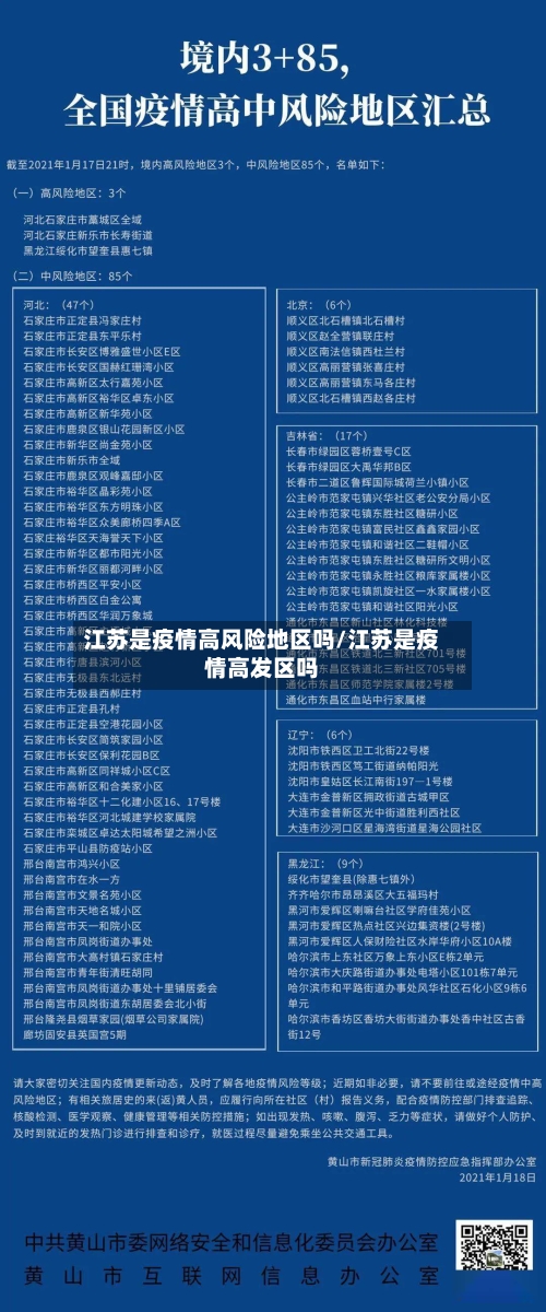 江苏是疫情高风险地区吗/江苏是疫情高发区吗-第1张图片