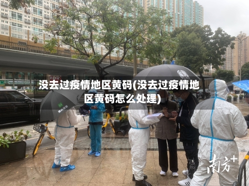 没去过疫情地区黄码(没去过疫情地区黄码怎么处理)-第3张图片